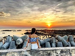 Ngắm bình minh ở hòn Mù Cu thơ mộng